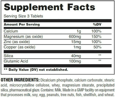 Universal Nutrition Cal-Mag-Zinc 100 ταμπλέτες