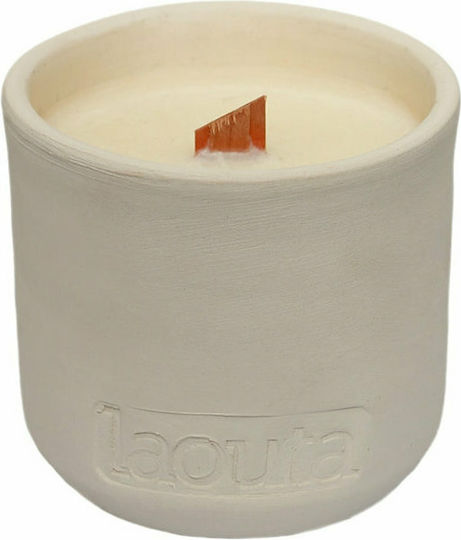 Laouta Natural Products Αρωματικό Κερί Σόγιας Laouta σε Βάζο με Άρωμα Μελομακάρονο 250gr
