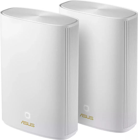 Asus ZenWiFi AX Hybrid (XP4) WiFi Mesh Network Access Point Wi‑Fi 6 Dual Band (2.4 & 5GHz) σε Διπλό Kit