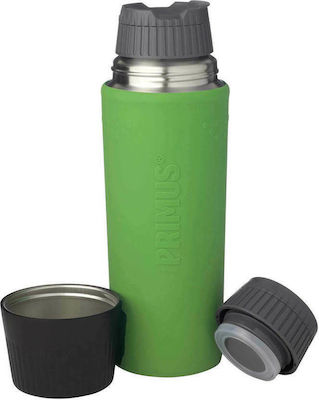 Primus EX Vacuum Bottle Flasche Thermosflasche Rostfreier Stahl Grün 750ml mit Kappenbecher P737957-GREEN