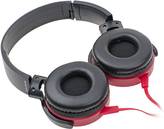 On Ear Extra Bass Kabelgebunden Am Ohr Kopfhörer Rot