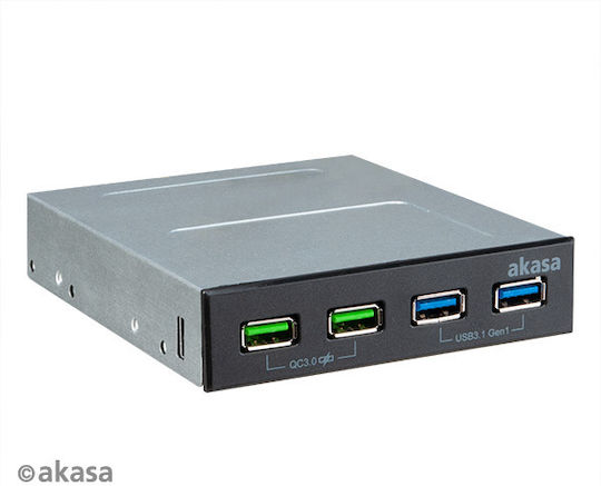 Akasa Преден панел USB