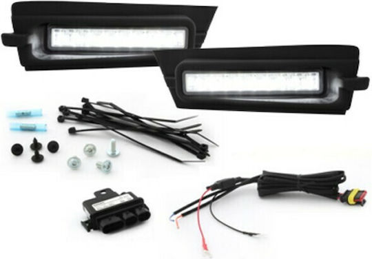 Dectane Dayline MK3 Rechteck Wasserdichte Tagfahrleuchten Auto LED 12V 2Stück