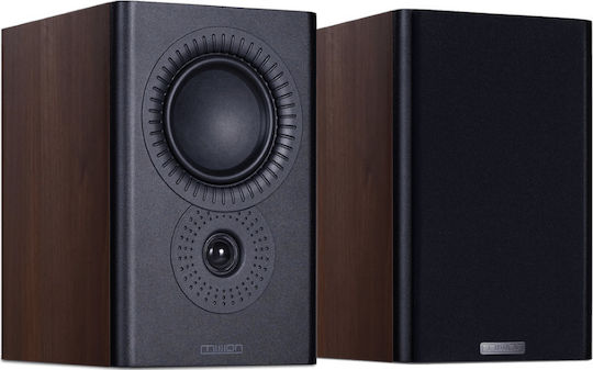 Mission LX-1 MKII Ζεύγος Ηχείων Hi-Fi Βιβλιοθήκης 40W 2 Δρόμων Π16xΒ20.8xΥ26εκ. Καρυδιά