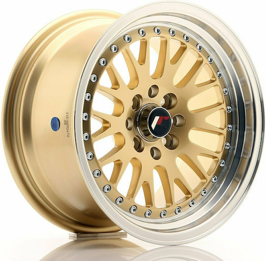 Japan Racing Wheels Ζάντες Αλουμινίου Αυτοκινήτου JR10 15"x8" Χρυσό