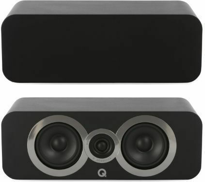 Q-Acoustics 3090CI Boxă Hi-Fi Central 165W 2 Nr. de șoferi L43xA21.6xÎ15.2cm. Negru
