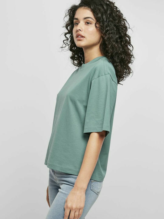 Women's Oversized T-shirt Pale Leaf