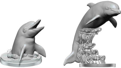 WizKids Pfadfinder Deep Cuts Unpainted Miniature Dolphins Unbemalte Figuren 90270