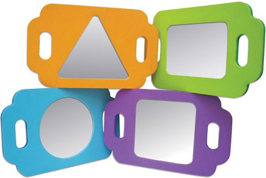 Edushape Baby Toy Mirror Game with Geometric Shapes for 12++ Months