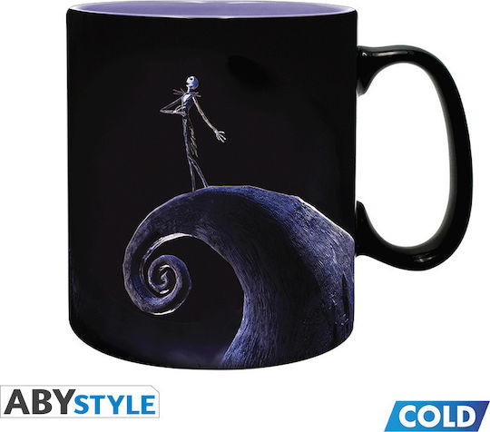 Abysse Disney - Nightmare Before Xmas Heat Change Mug Ceramic Black 460ml