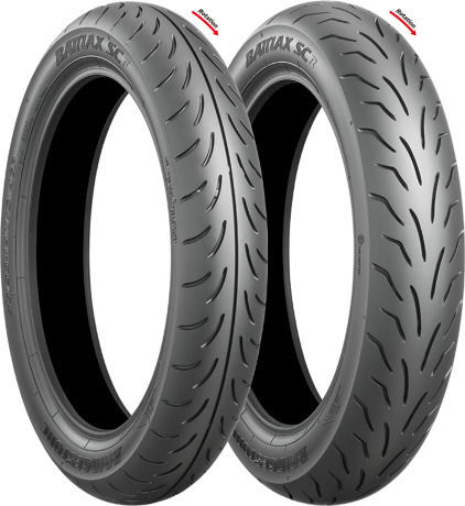 Bridgestone Battlax SC Λάστιχο Scooter Μπροστινό με Διάσταση 120/70-15 56S