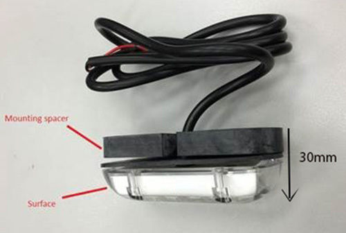 Eval Boat Ceiling Light Underwater Led 12v White 02306-W