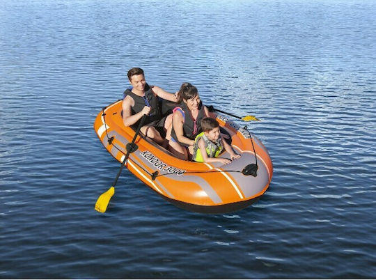 Bestway Kondor 3000 Inflatable Boat 2 People Orange with Oars & Pump 232x115cm