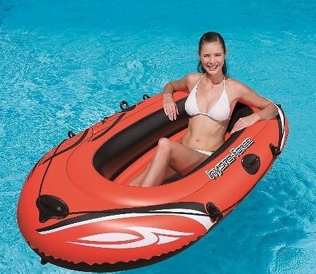 Bestway Hydro Force Raft II Barcă Gonflabilă pentru 1 Persoană Roșie 196x114buc