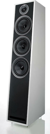 Acoustic Energy 305 Paar Hi-Fi Lautsprecher Boden 200W 3 Anzahl von Fahrern B18.5xT30xH90cm. Weiß