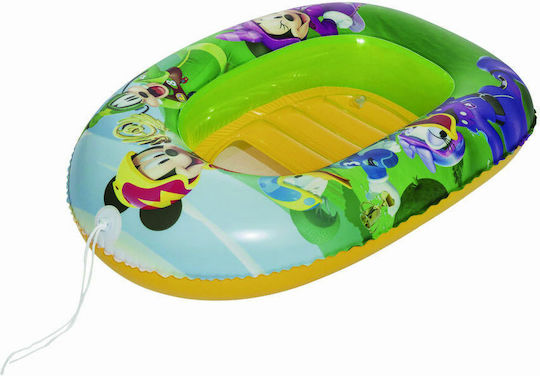 Bestway Mickey Raft Παιδική Φουσκωτή Βάρκα 102x69εκ.