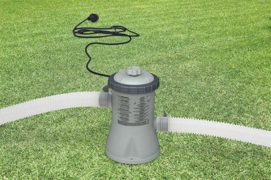 Intex Poolpumpe Filter Einphasig mit Maximaler Durchfluss 1250 Liter/Stunde