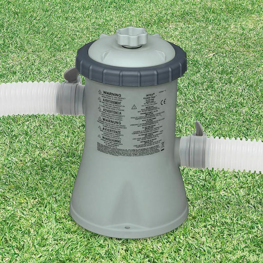 Intex Poolpumpe Filter Einphasig mit Maximaler Durchfluss 1250 Liter/Stunde
