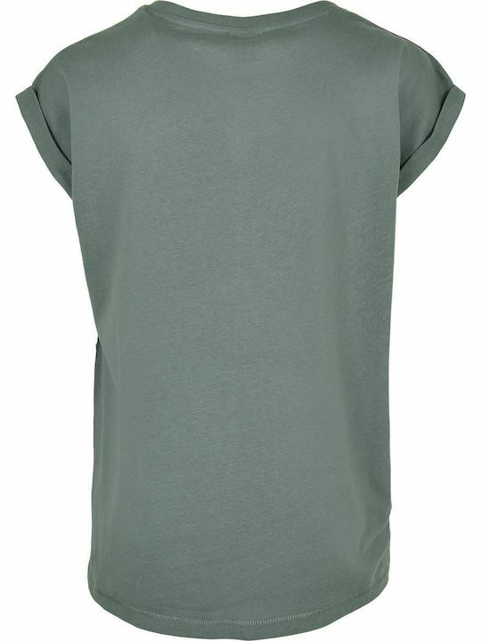 Urban Classics TB771 Damen T-Shirt Pale Leaf