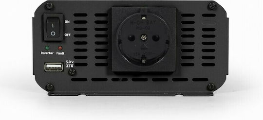 Energenie Car Inverter 1200W to Converter 12V DC in 230V AC with 1xUSB