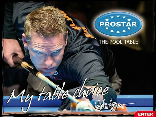 Nir Italia Prostar Club Tour Edition American Billiard Table