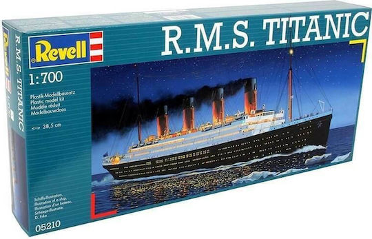 Revell R.M.S Titanic Modeling Figure Ship 132 Pieces in Scale 1:700 38.5cm.