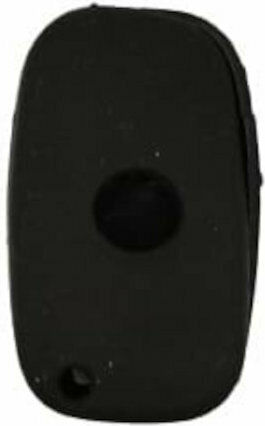 Car Key Cover Case Type-1 made of with 3 Buttons for Smart in Black Color
