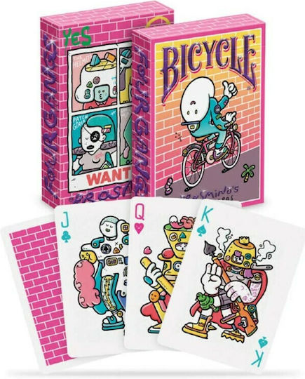 Bicycle Brosmind Four Gangs Spielkarten für Poker Rosa