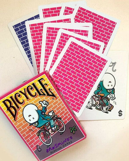 Bicycle Brosmind Four Gangs Spielkarten für Poker Rosa