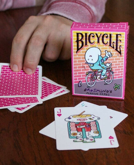Bicycle Brosmind Four Gangs Spielkarten für Poker Rosa