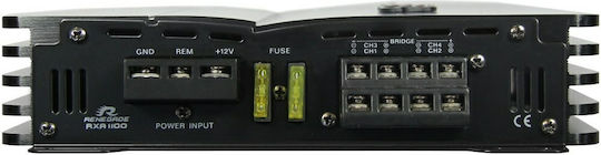 Renegade Car Audio Car Audio Amplifier 4 Channels (A/B Class)