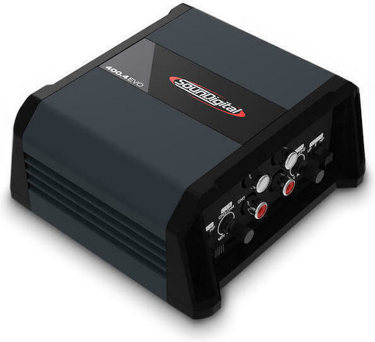 SounDigital Car Audio Amplifier SD 400.4 Evo4.0 SD400.2EVO.4.0 4 Channels