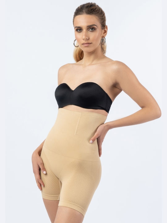 Zeta Curves Lisa Straffende Boxer Nahtlos Beige