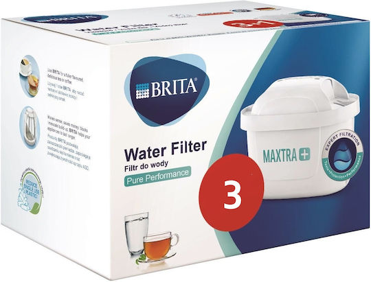 Brita Резервен филтър за вода за кана Maxtra+ Pure Performance 3бр