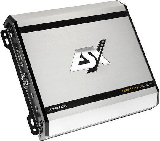 Esx Horizon HXE110.2 Ενισχυτής Αυτοκινήτου 2 Καναλιών (Κλάση A/B)