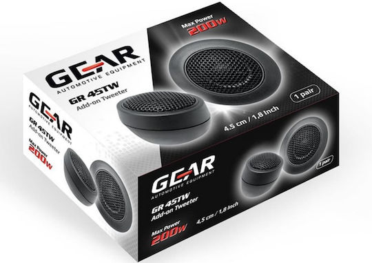 Gear Tweeter Αυτοκινήτου Στρογγυλό GR-45TW 95dB