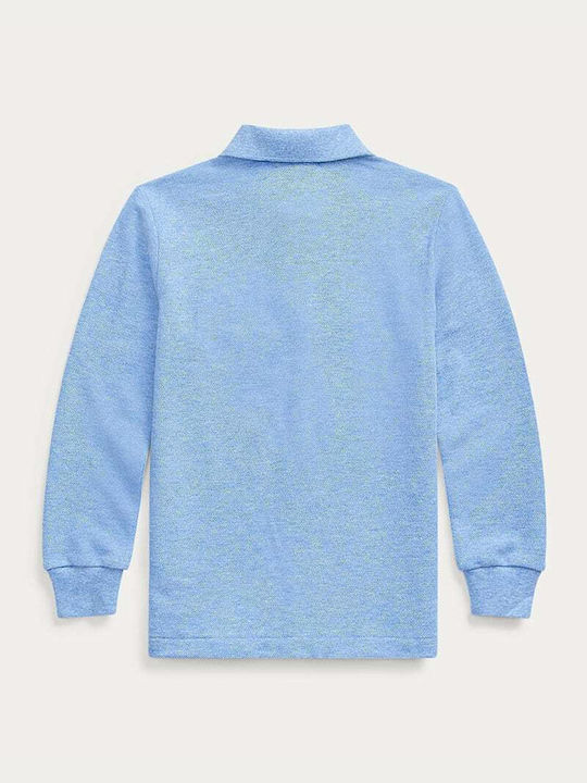 Ralph Lauren Kinder-Polo Langärmelig Hellblau