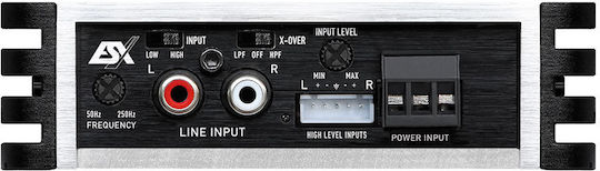 Esx Ενισχυτής Αυτοκινήτου Quantum QM-Two Mini 2 Καναλιών (Κλάση D)