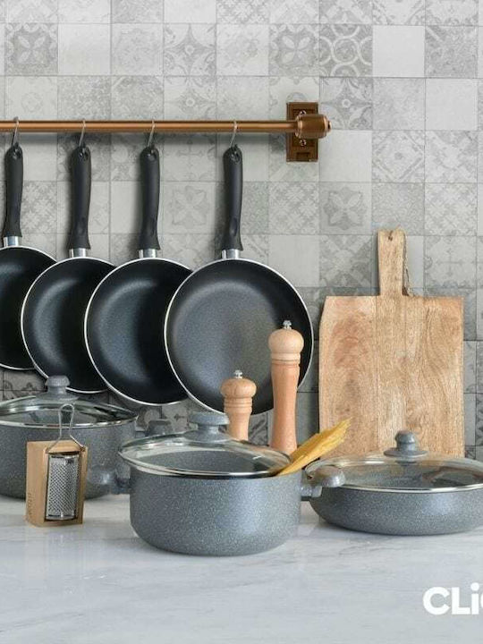 Click Τηγάνι από Αλουμίνιο με Αντικολλητική Επίστρωση 22cm