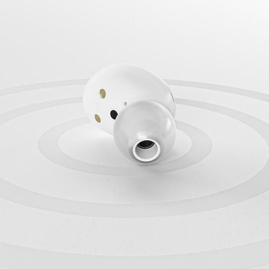 QCY T16 In-ear Bluetooth Handsfree Ακουστικά με Θήκη Φόρτισης Λευκά