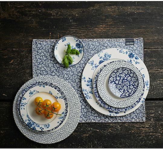 Laura Ashley Blueprints Platou de Servire din Porțelan China Rose cu Diametru 30buc 1buc