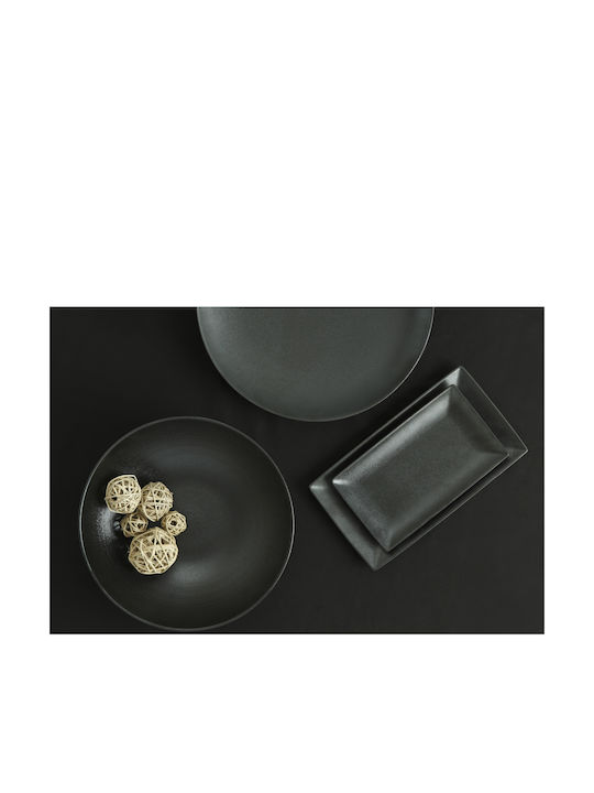 Maxwell & Williams Caviar Сервизна Плато от Порцелан Черно 35x25бр 1бр