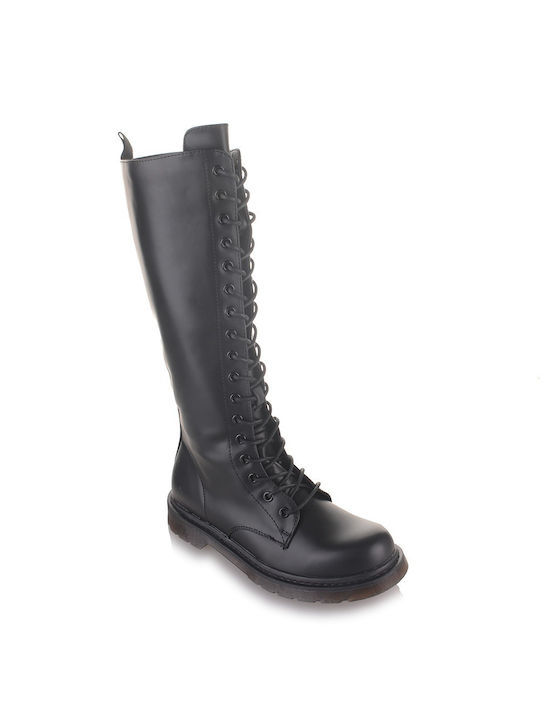 Famous Shoes Women's Boots with Laces Black