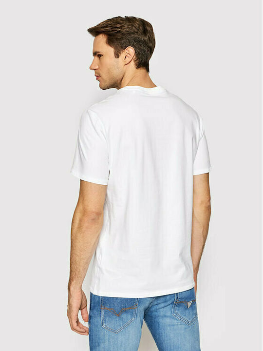 Guess Men's Short Sleeve T-shirt White