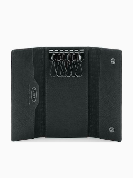 Porsche Design Κλειδοθήκη Δερμάτινη Μαύρη Porsche Design Κλειδοθήκη Δερμάτινη Μαύρη