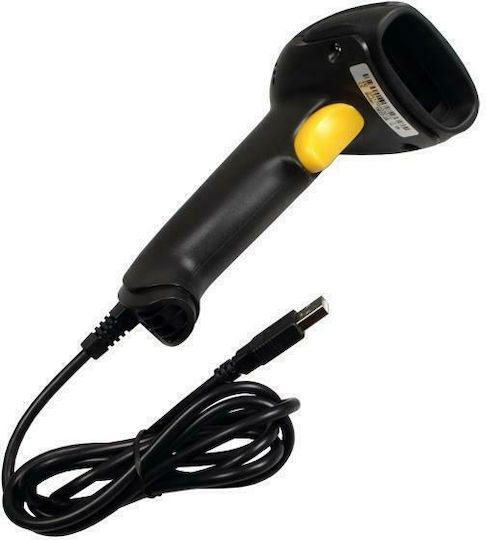 Conceptum Handheld Scanner Wired with 1D Barcode Reading Capability