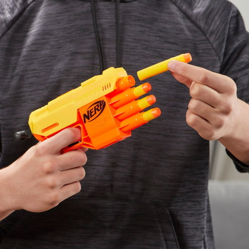 Nerf Launcher Alpha Strike for 8+ years old years Fang QS-4