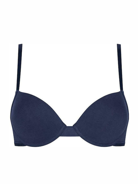 24/7 100 WHP Bra with Light Padding Underwire Navy Blue