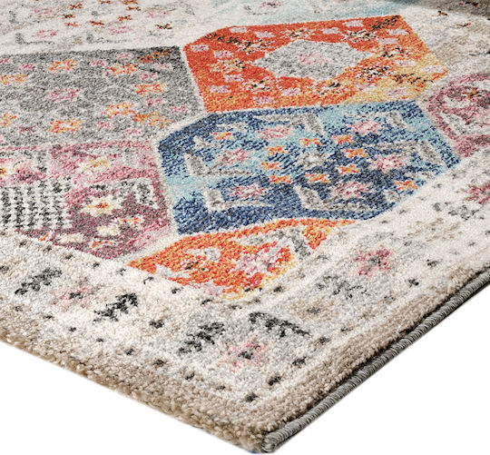 Tzikas Carpets Salsa 20049-110 Teppich Rechteckig Synthetisch,Polyester/Cotton/Leather Mehrfarbig