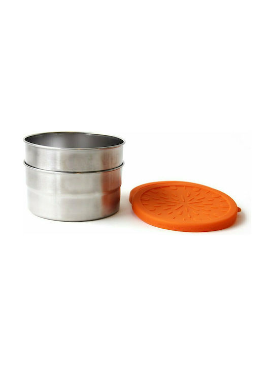 Ecolunchbox Seal Cup Large Δοχείο Φαγητού Inox Ασημί 590ml